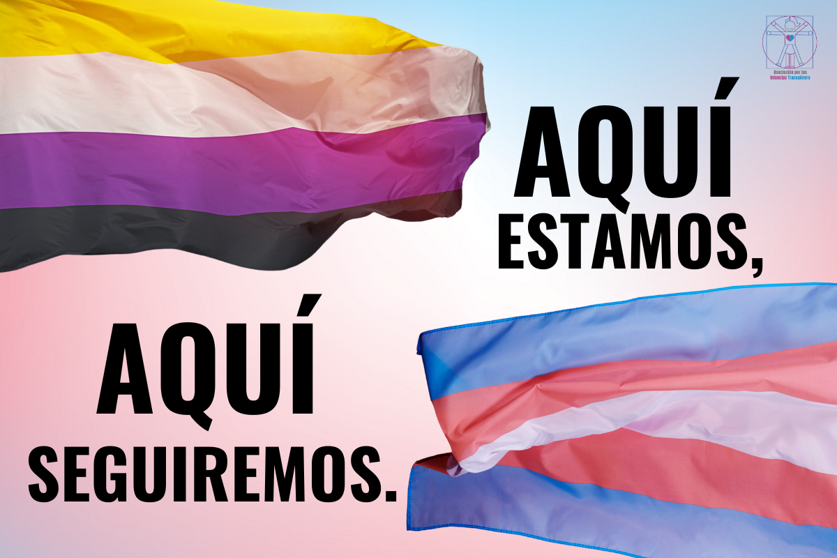 Aquí estamos, aquí seguiremos! – ASOCIACIÓN POR LAS INFANCIAS TRANSGÉNERO  A.C.